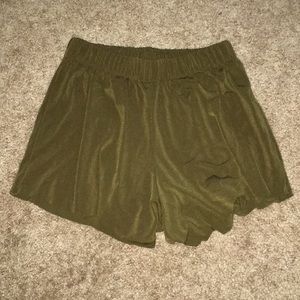 Brandy Melville Olive Green Shorts